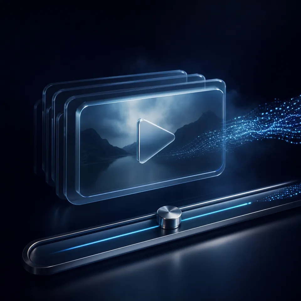 Video production interface with multimedia editing workflow