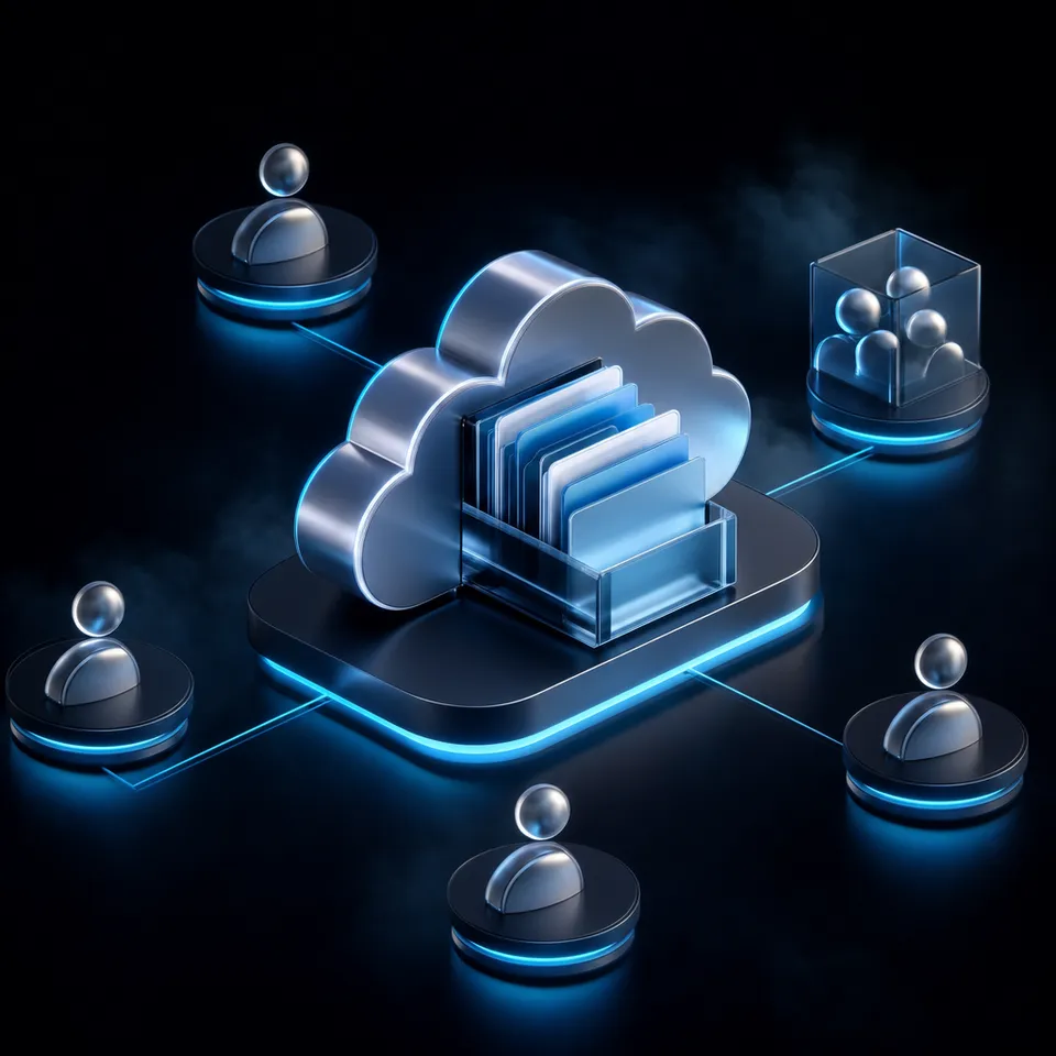 AI agent processing image files in a shared workspace