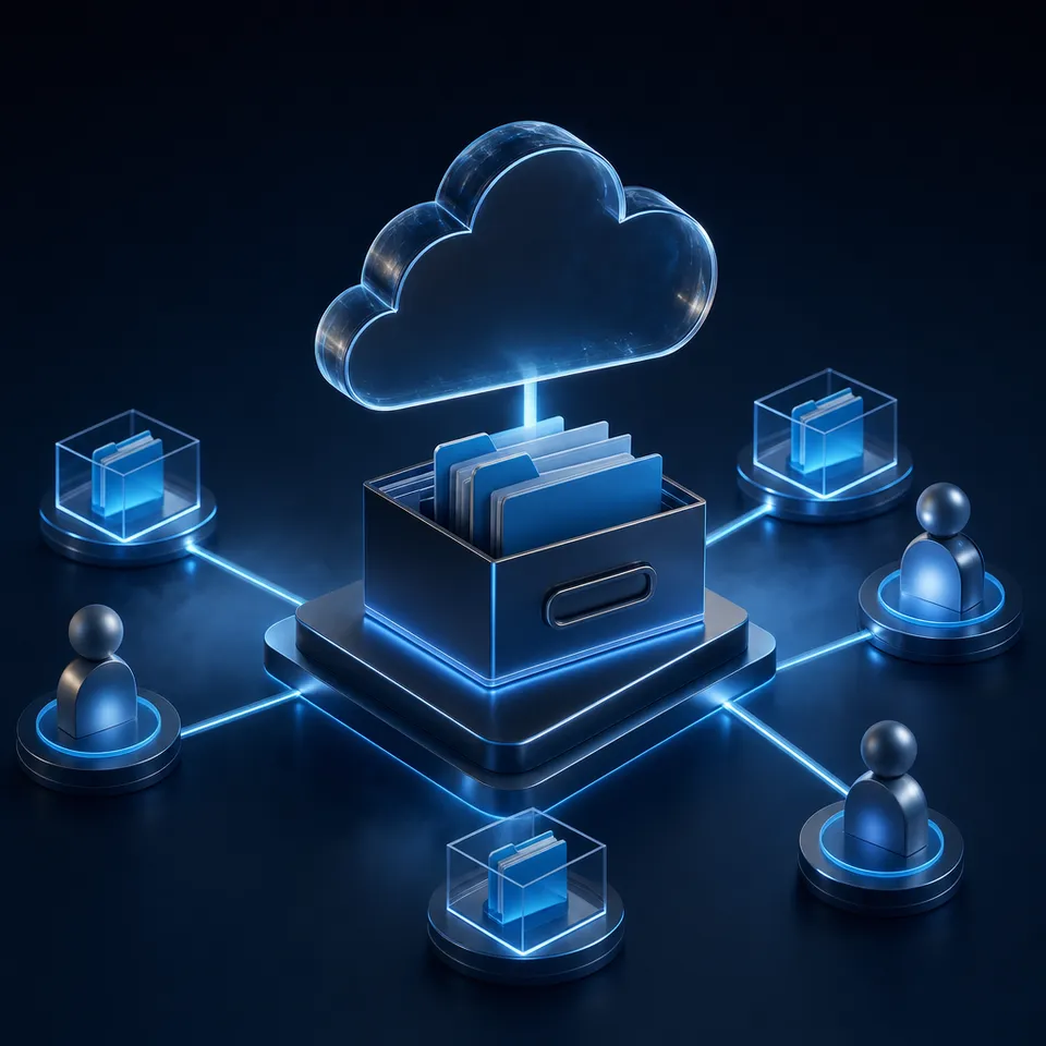 Connecting ChatGPT to team storage requires indexing organizational repositories that sit outside individual user accounts.