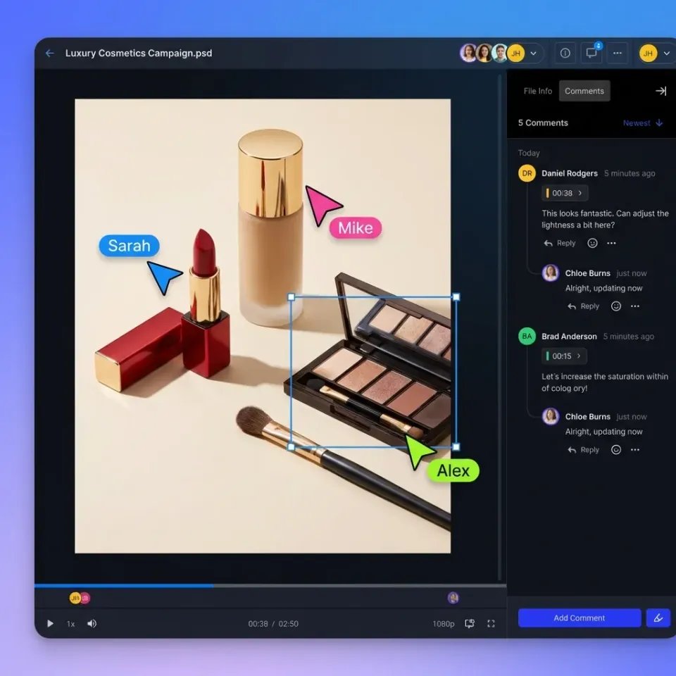 A centralized portal replaces scattered email attachments