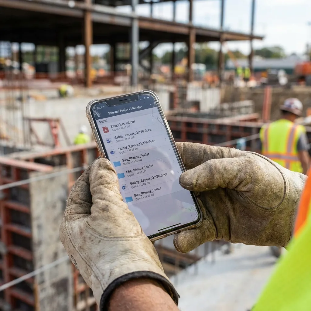 Mobile Blueprint Access