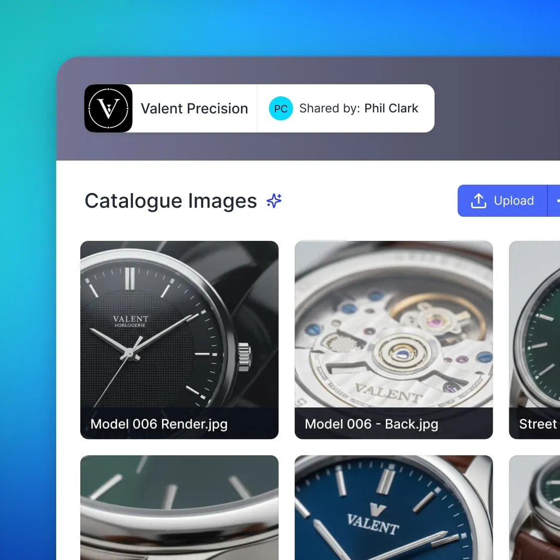 Custom Sharing Interface