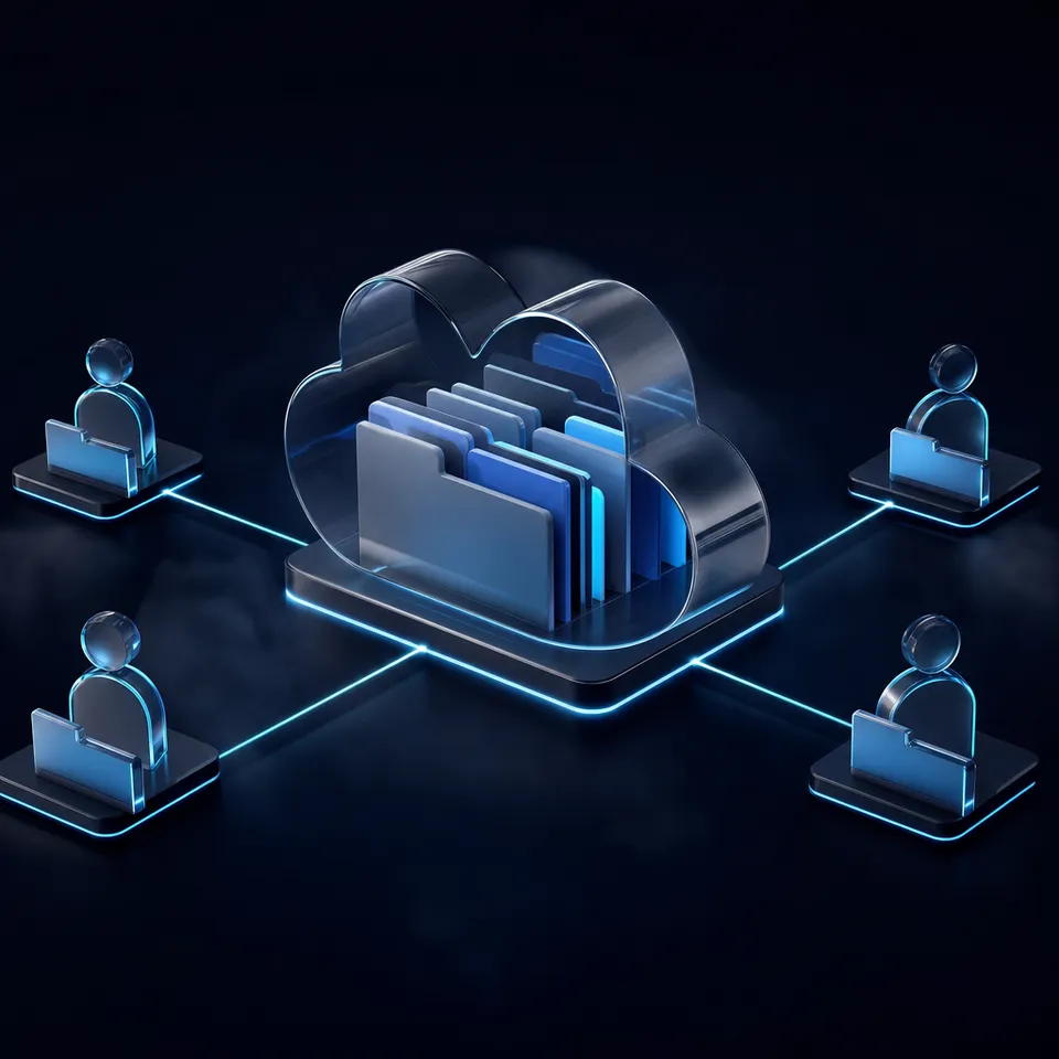 Modern file storage combines team collaboration with programmatic AI access.