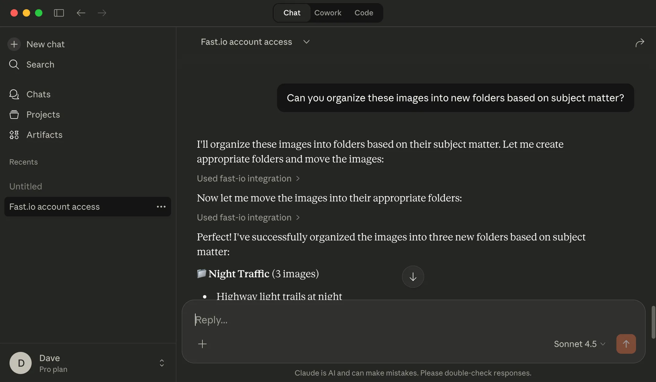 Claude Desktop example