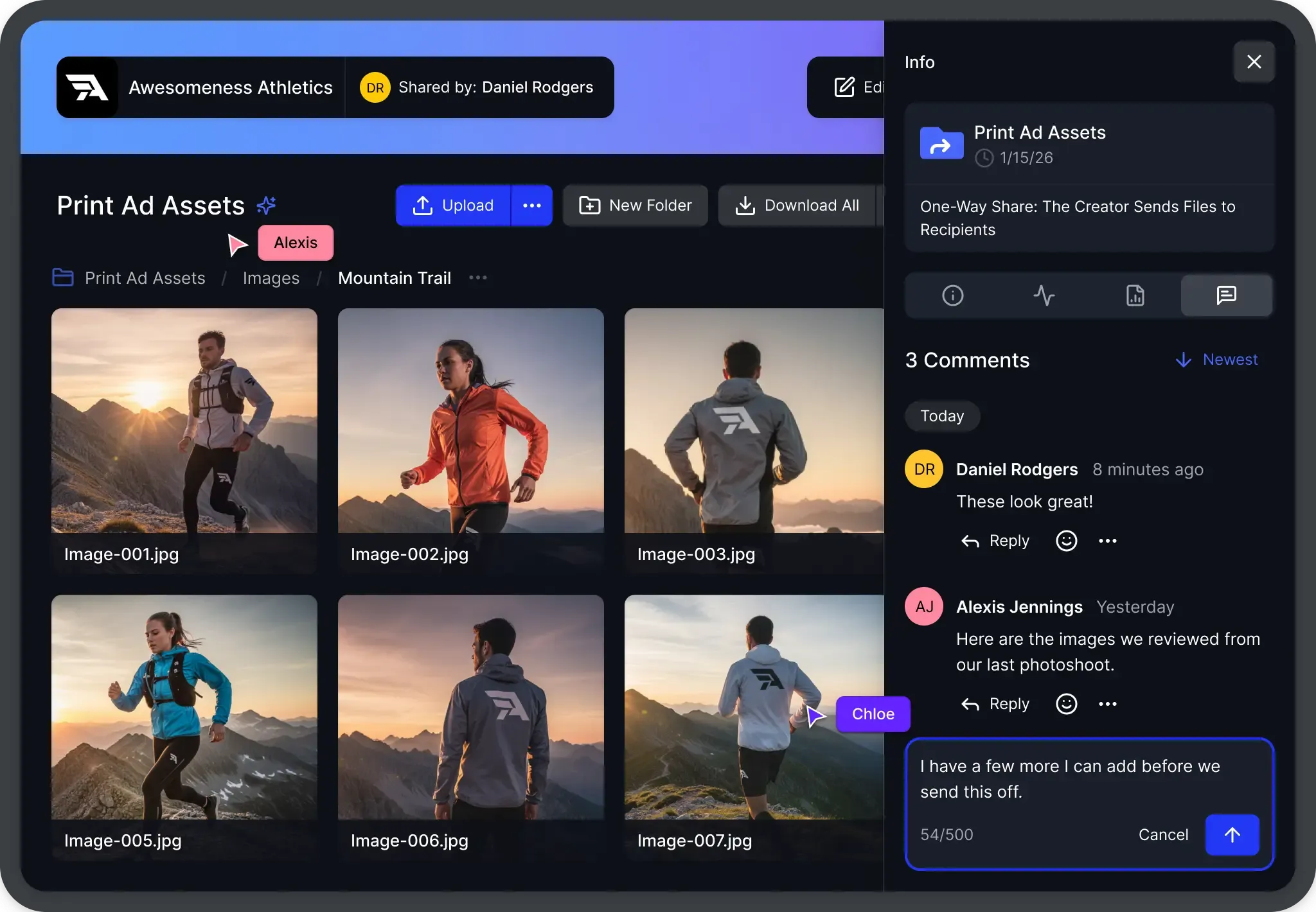 Fast.io Dashboard - Share