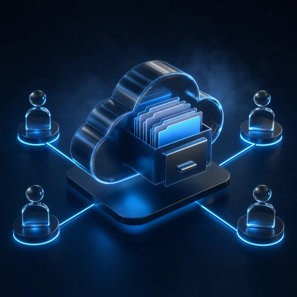 AI agent workspace with shared file access