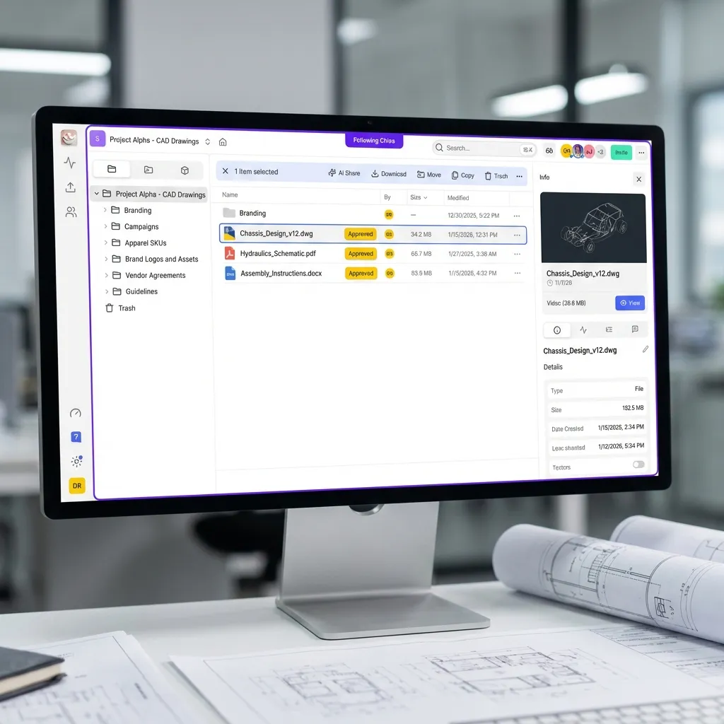 CAD File Management