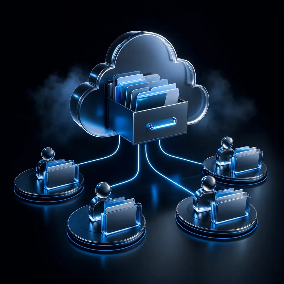 Connecting language models to external workspace storage prevents context window exhaustion.