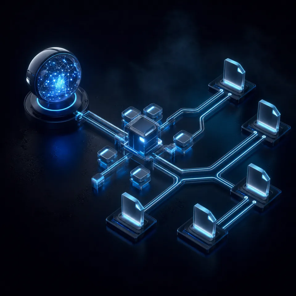 Data flowing through an intelligent indexing and analysis pipeline