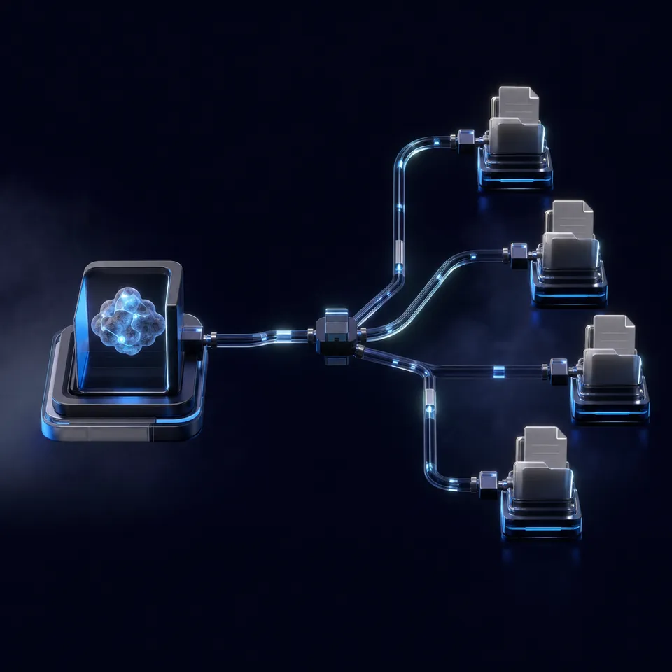 AI agent managing IoT sensor data and retail operations through a cloud workspace