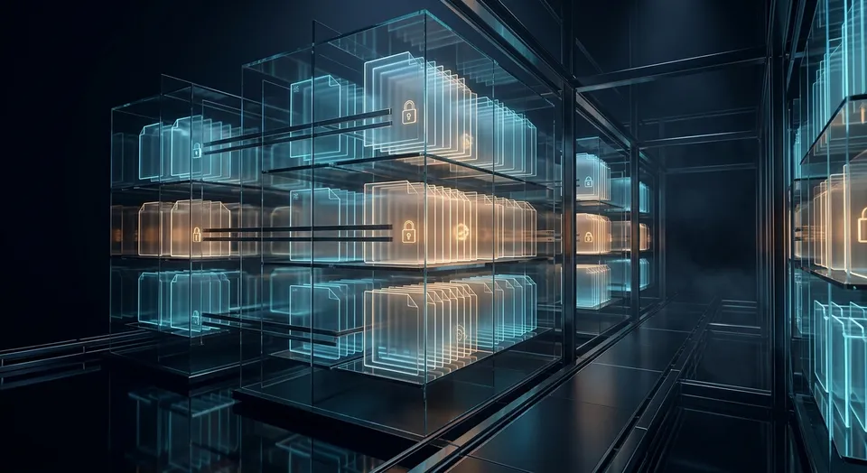 Secure virtual data room interface for patent document management