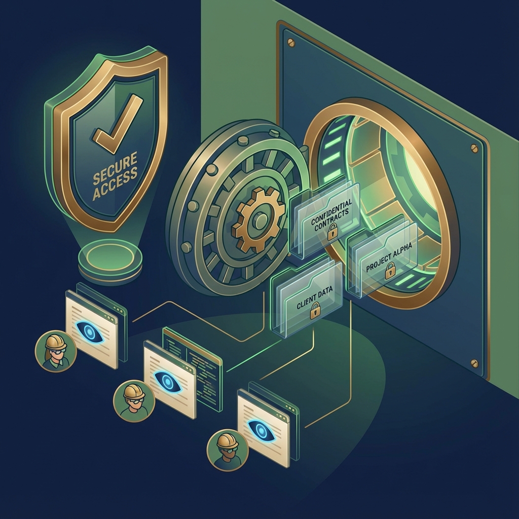 Fast.io Secure Data Room and Vault Interface